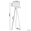 Beliani Floor Lamp PENTON Rattan Natural 3