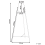 Beliani Floor Lamp MENA Metal Gold 5