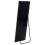 Beliani Standing Mirror LOCRONAN 150 cm Faux Leather Light Grey 2