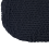 Beliani Pouffe PRIENE Cotton Black 6