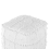 Beliani Pouffe HARNAI Cotton White 8