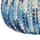 Beliani Pouffe CONRAD Cotton Blue 6