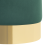 Beliani Pouffe SOPHIA Velvet Dark Green 8