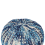 Beliani Pouffe CONRAD Cotton Blue 5