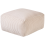 Beliani Pouffe MUKKI Cotton Beige 4