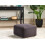 Beliani Pouffe MUKKI Cotton Dark Grey 2