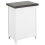 Beliani 1 Drawer Bedside Table LAYOLA White 5