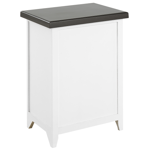 Beliani 1 Drawer Bedside Table LAYOLA White 2