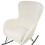 Beliani Rocking Chair ANASET Boucle Light Beige 4