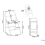 Beliani Set of 4 Folding Chairs SPARKS Metal Light Grey/ White 3