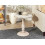 Beliani Side Table JAMBIA Mango Wood Off-White 2
