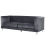 Beliani Sofa 3 Seater ARVIKA Velvet Dark Grey 4