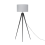 Beliani Floor Lamp STILETTO Metal Grey 6