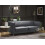 Beliani Sofa 3 Seater ARVIKA Velvet Dark Grey 2