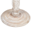 Beliani Side Table JAMBIA Mango Wood Off-White 5