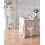 Beliani Set of 4 Dining Chairs MERTON Transparent 2