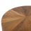 Beliani Side Table BRANT Teak Wood Brown 5
