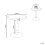 Beliani Side Table JAMBIA Mango Wood Off-White 3