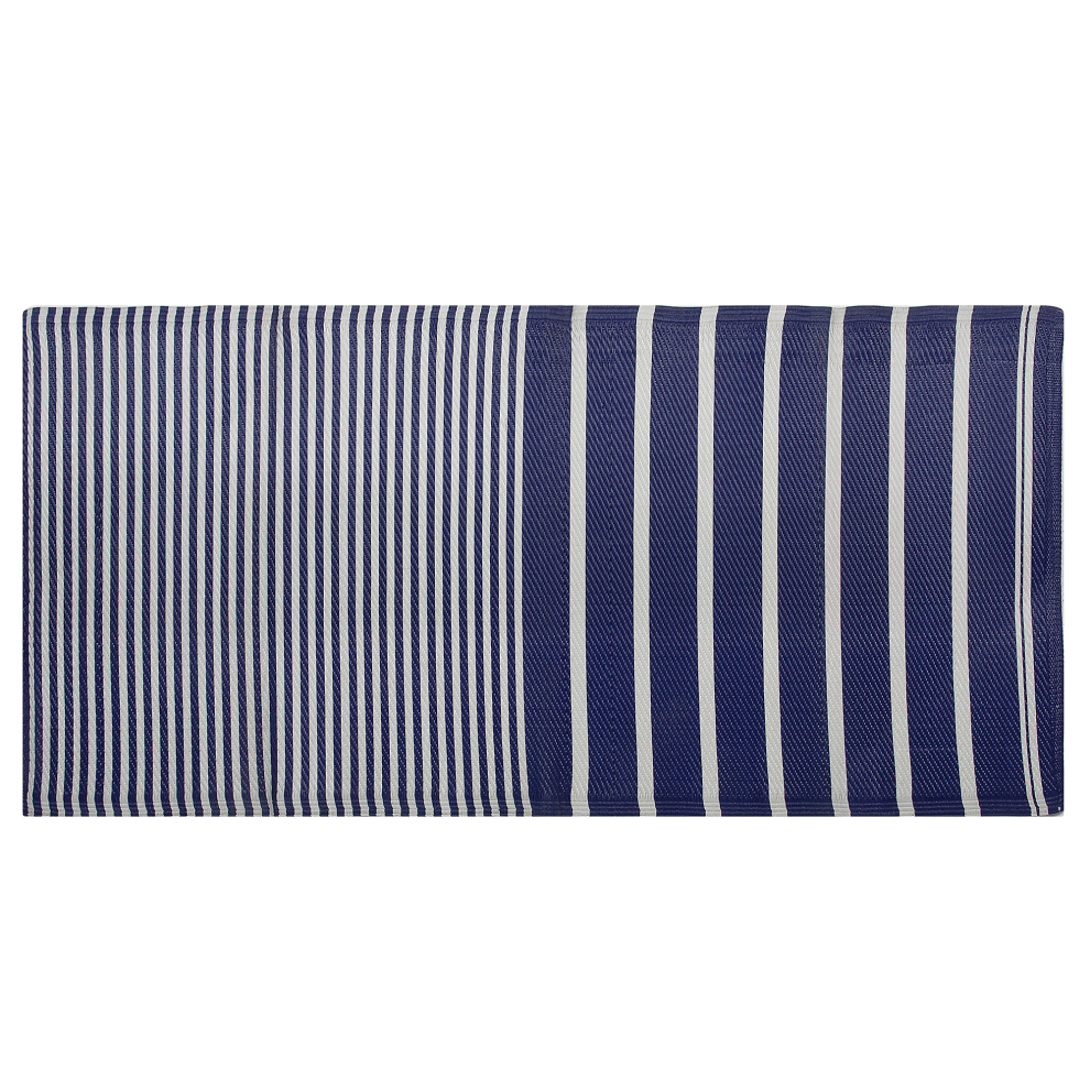 Outdoor Rug HALDIA Navy Blue 90 x 180 cm