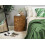 Beliani Side Table BRANT Teak Wood Brown 2