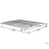 Beliani Freestanding Slatted Bed Base COMBOURG 140 x 200 cm (EU Double) 3