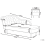 Beliani Left-Hand Chaise Longue NIMES Velvet Teal 3