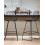 Beliani Set of 2 Bar Chairs PRESTON Metal Black 2