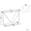 Beliani Console Table HAZEN Marble/ Black 3