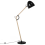 Beliani Floor Lamp HETTON Adjustable Oak Wood Black 6