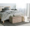 Beliani Storage Ottoman MICHIGAN Velvet Light Brown 4
