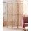 Beliani 3 Panel Room Divider COSENZA 106 cm 180 cm Light Brown 3