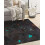 Beliani Rug ATALAN Brown 140 x 200 cm Leather 2