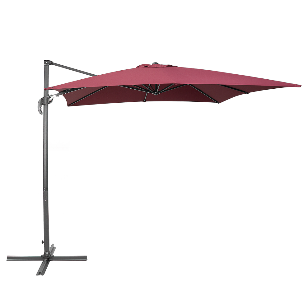 Cantilever Parasol 250 cm MONZA Burgundy