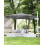 Beliani Cantilever Parasol 300 cm SAVONA Dark Grey Grey 2