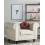Beliani Armchair CHESTERFIELD Fabric Beige 2