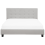 Beliani Bed Fabric LA ROCHELLE 180 x 200 cm (EU Super King) Light Grey 11