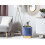 Beliani Pouffe SOPHIA Velvet Navy Blue 2