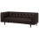 Beliani Sofa 3 Seater BYSKE Leather Dark Brown 2