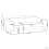 Beliani Sofa 3 Seater NARWIK Leather Golden Brown 3