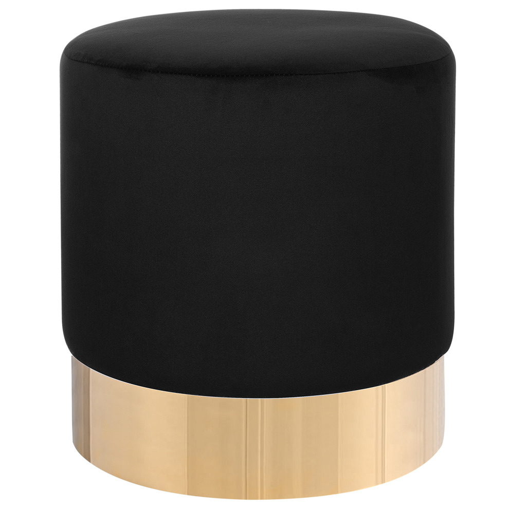 Pouffe SOPHIA Velvet Black