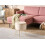 Beliani Storage Pouffe SILAS Velvet Light Beige 2
