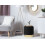 Beliani Pouffe SOPHIA Velvet Black 2