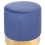 Beliani Pouffe SOPHIA Velvet Navy Blue 6