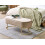 Beliani Upholstered Bench MILRY Velvet Beige 2