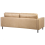 Beliani Sofa 3 Seater SAVALEN Faux Leather Beige 5