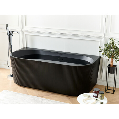 Beliani Bathtub GOCTA 1700 x 800 mm Black 1