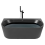 Beliani Bathtub GOCTA 1700 x 800 mm Black 4