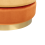 Beliani Pouffe LOUIN Velvet Orange 6