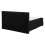 Beliani Divan Bed Fabric ADMIRAL 140 x 200 cm (EU Double) Black 14