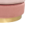 Beliani Pouffe LOUIN Velvet Pink 5